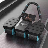 Upgraded Six Wheels + With Mobile Phone Holder + Automatic Rebound + Black