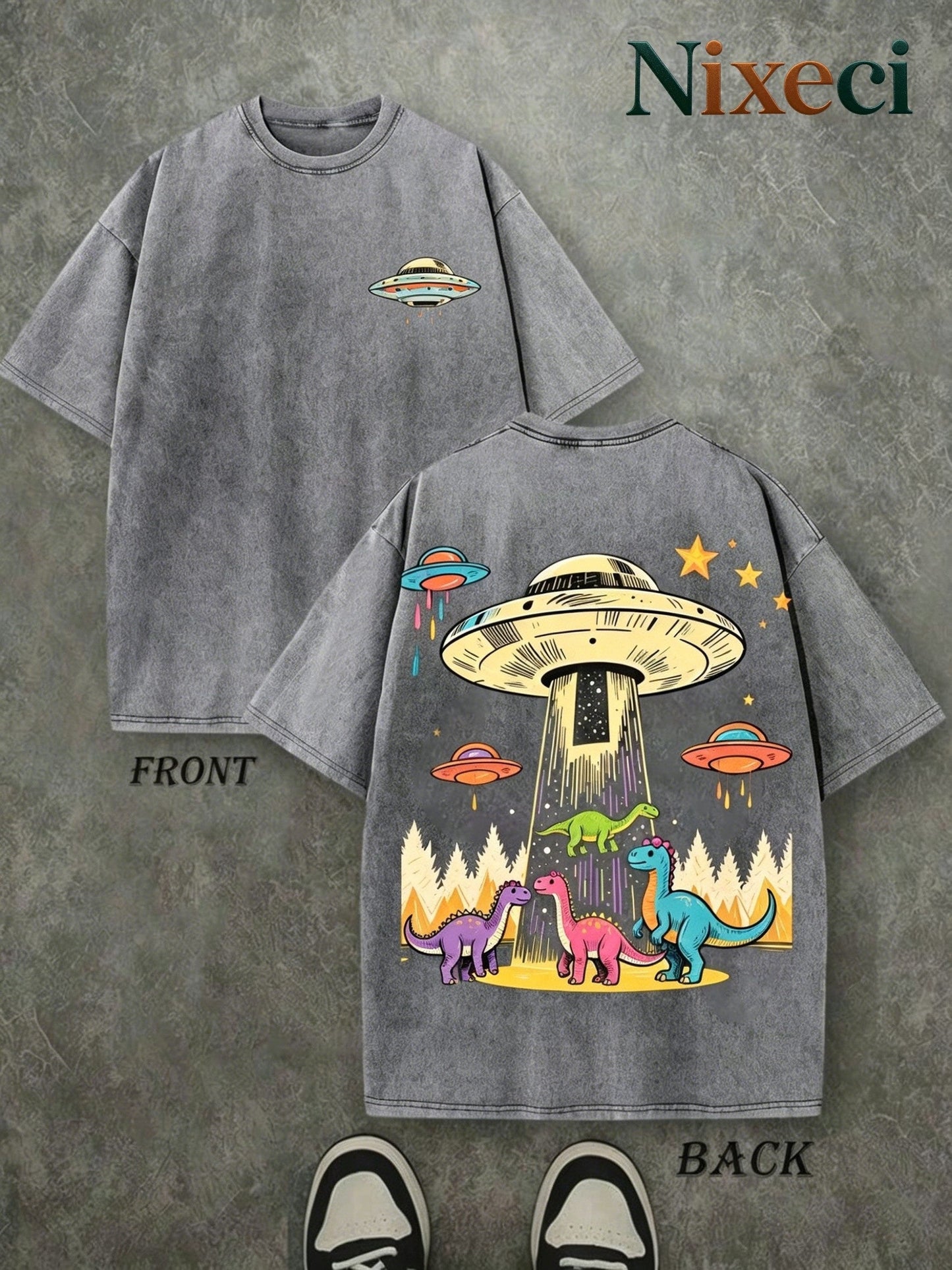 Unisex's Graphic Print T-Shirt - Short Sleeve 279525