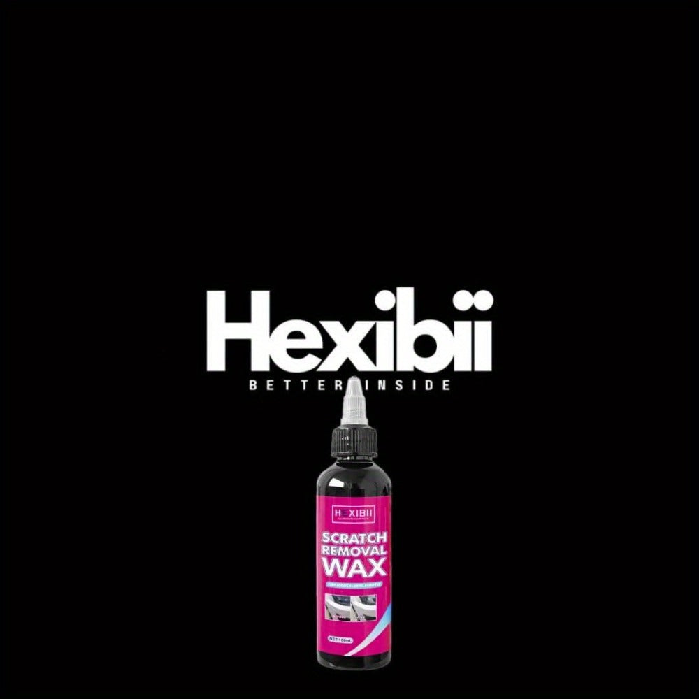 Car Scratch Remover Wax 2-Pack - Liquid Formula for Fine Surface Scratch Repair on Cars, RV, Trucks & Motorcycles