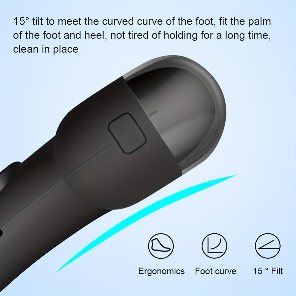 Foot Callus Remover Electric Rechargeable 3 Interchangeable Grinding Heads LCD Display Portable Electronic Foot File Dead Skin Remover Pedicure Tool for Women Men Athletes