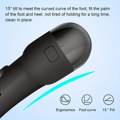 Foot Callus Remover Electric Rechargeable 3 Interchangeable Grinding Heads LCD Display Portable Electronic Foot File Dead Skin Remover Pedicure Tool for Women Men Athletes