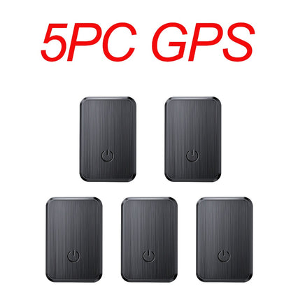 Mini GPS Tracker GF-08 Magnetic Real-Time Car Tracking Device – Global Coverage, No Subscription Fee, Stainless Steel Portable Hidden Vehicle Locator, 2/3/4/5/6 Pack