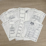 10Setsx6PagesCharacter