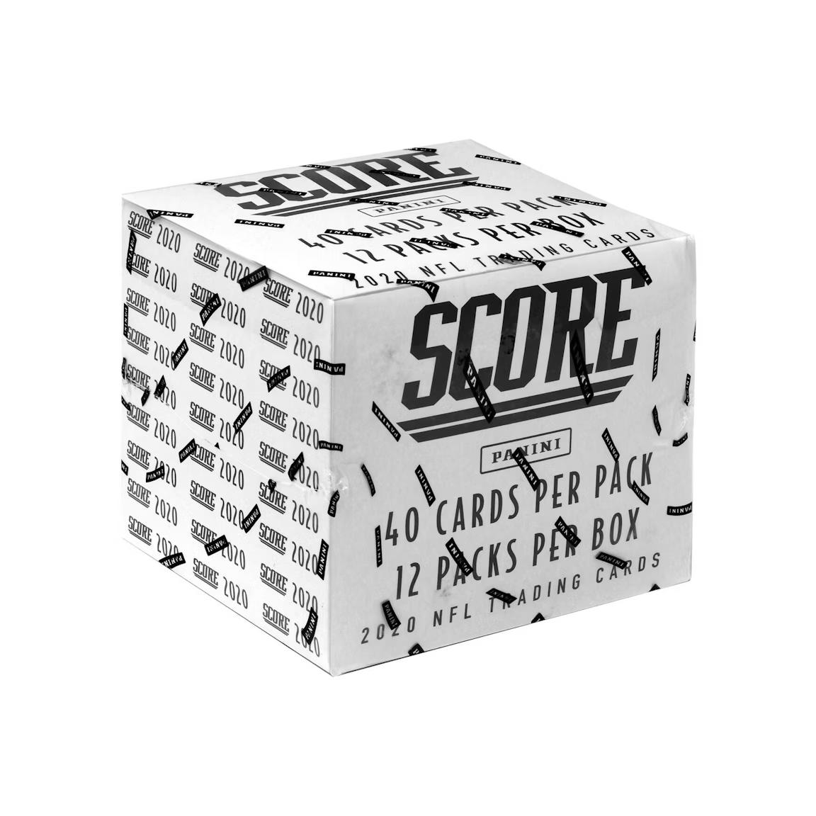 NFL Score Football Fat Pack 2020 – 40 Cards Per Pack with Justin Herbert Joe Burrow Jalen Hurts Jordan Love Rookie Card Chase | Official NFL Trading Cards for Collectors & Fans