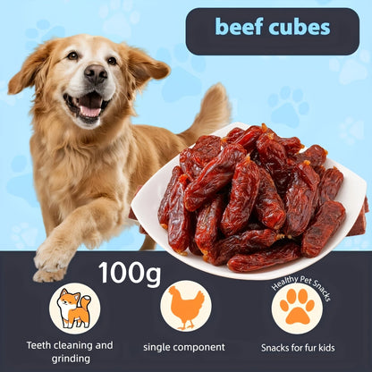 Dog & Cat Chicken Duck Jerky Treats – Freeze-Dried Meat Snacks with Teething Sticks Combo Pack 100g 200g Options