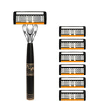 1 Handle + 6 Blades