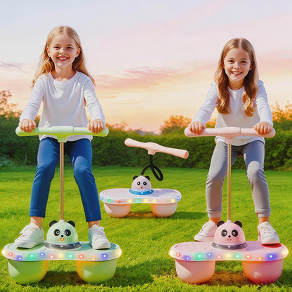 Rainbow LED Bouncing Ball for Kids & Adults – Light Up Glow Sensory Toy for Balance Coordination Indoor Outdoor Active Play Gift Boys Girls Ages 3+