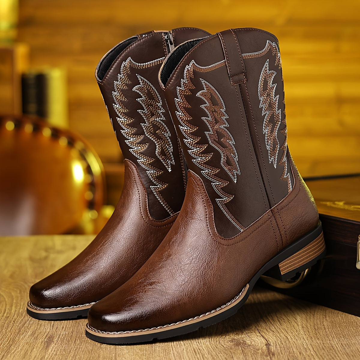 Men's Boots - Everyday Comfort & Durable Sole 618277