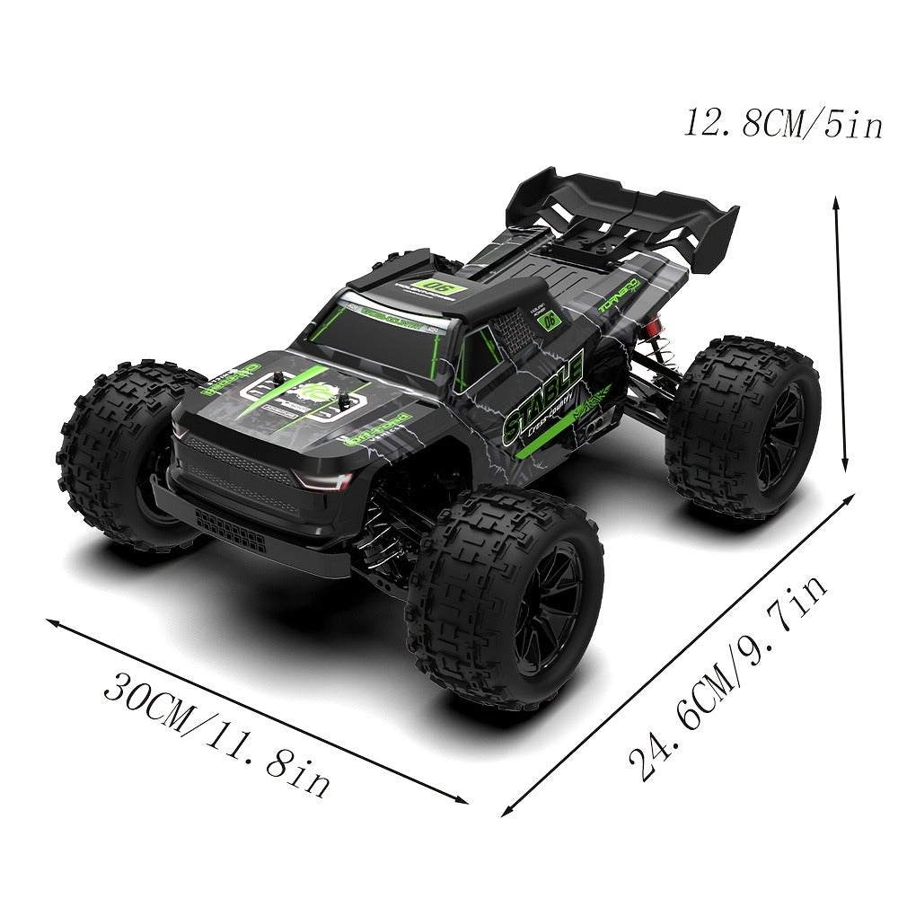 High Speed RC Off-Road Car 70KM/H Brushless Motor 1:14 1:16 Scale – 4WD All-Terrain Remote Control Monster Truck Dual Battery Option for Boys Kids Adults, Best Birthday Christmas Gift