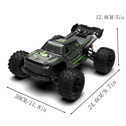 High Speed RC Off-Road Car 70KM/H Brushless Motor 1:14 1:16 Scale – 4WD All-Terrain Remote Control Monster Truck Dual Battery Option for Boys Kids Adults, Best Birthday Christmas Gift