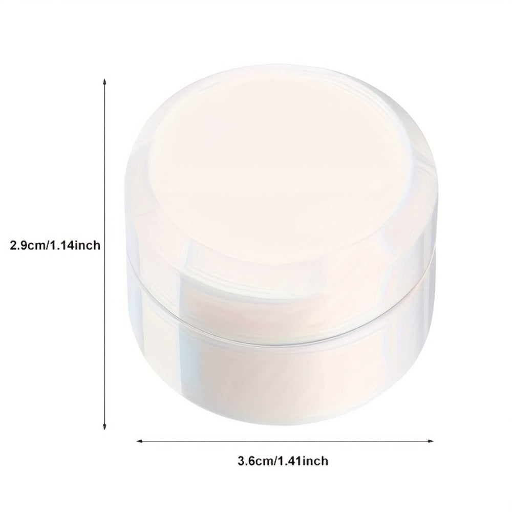Cat Eye Gel Polish Set 9 Colors MORDDA Glass Bead with Magnet — Sparkling Multi-Color Shifting UV LED Alcohol-Free Magnetic Nail Gel in White Jars for Salon & DIY Nail Art Gift for Women