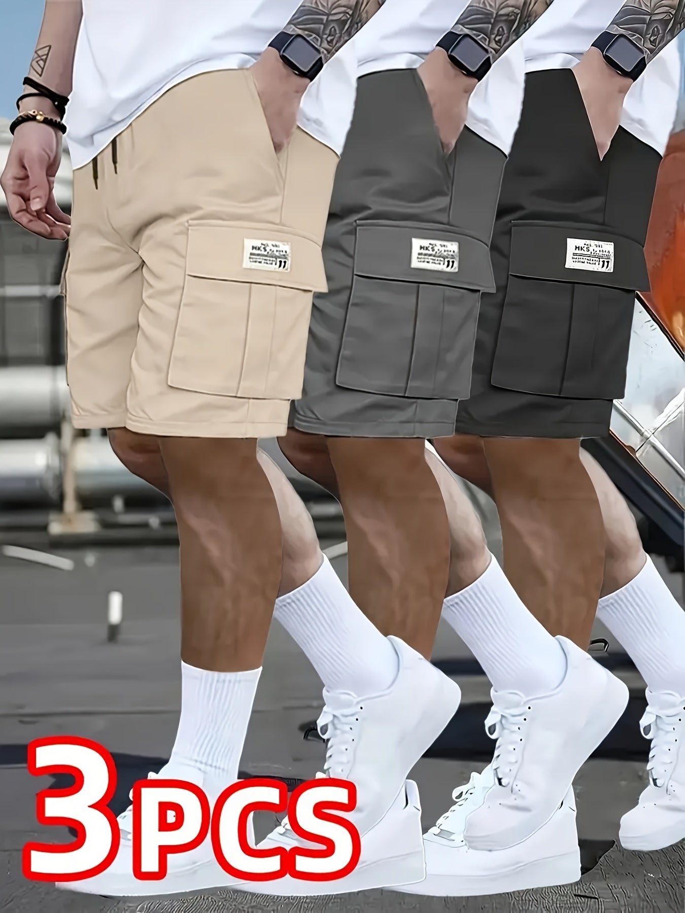 Men's Casual Shorts - Stretch Comfort 800485