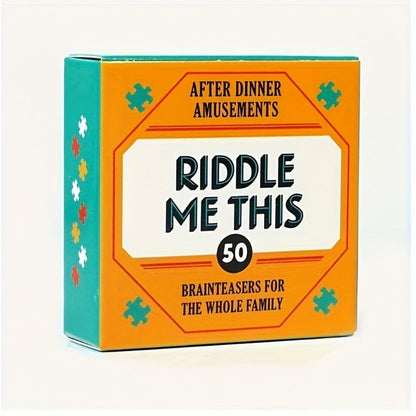 How Well Do You Know Me Card Game – 50 Questions Conversation Starter for Family & Friends, Portable After Dinner Party Game for Camping, Holidays & Game Night