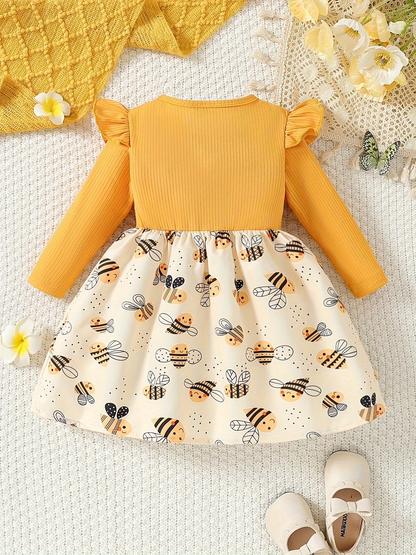 Girls' Casual Dress - Playful Everyday Style 686245