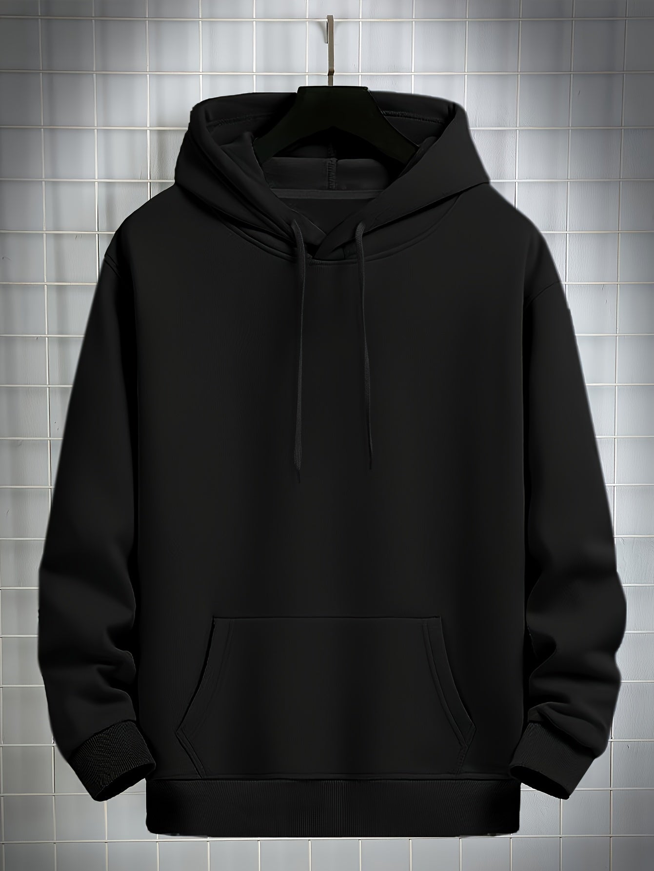 Men's Versatile Graphic Pullover Hoodie