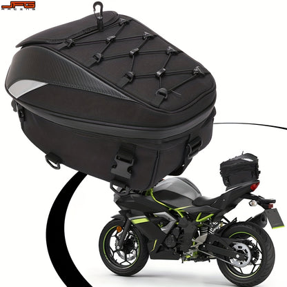 JFG RACING Motorcycle Backpack Motorbike Helmet Bag Tail Bag Outdoor Camping Bag Storage Travel Luggage Bags