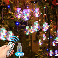 118.11" Wishing Ball String Lights with Remote Control, 2025 New Model, 8 Lighting Modes, 108 Leds, 12 Wishing Balls, Wall-Mounted, Plastic, for Home Gatherings, Party, Indoor Holiday Decorations, Car Additions, Room Decor, Mother'S Day Gifts