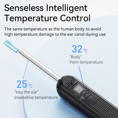 1080P Ear Wax Removal Tool with Camera – Wi-Fi Ear Cleaning Kit with 6 Spoons & Tweezers, Rechargeable, Visual Ear Cleaner for Safe Ear Care at Home