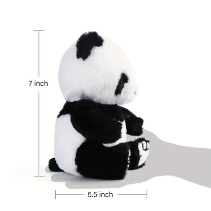 Light Up Panda Stuffed Animal with LED Glow — Kawaii Panda Bear Plush Toy 7 Inch & 10 Inch for Baby Toddler Kids Boys Girls | Soft Hugging Nightlight Doll | Birthday Christmas Easter Baby Shower Gift