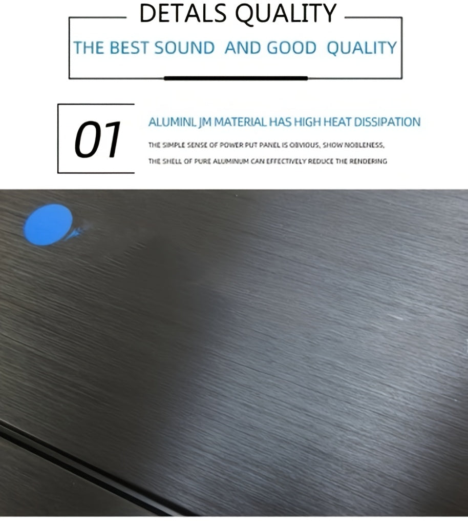 Keluneglo 5000W Max Power Monoblock Class D Car Amplifier - 3800W RMS Super Output at 1 Ohm - 10Hz to 250Hz Frequency Response - 96Db+ Higher SNR - 0.05% Lower THD - 11-16V Voltage Supply - RCA Input - Crossover Frequency & Slope Adjustable - Perfec