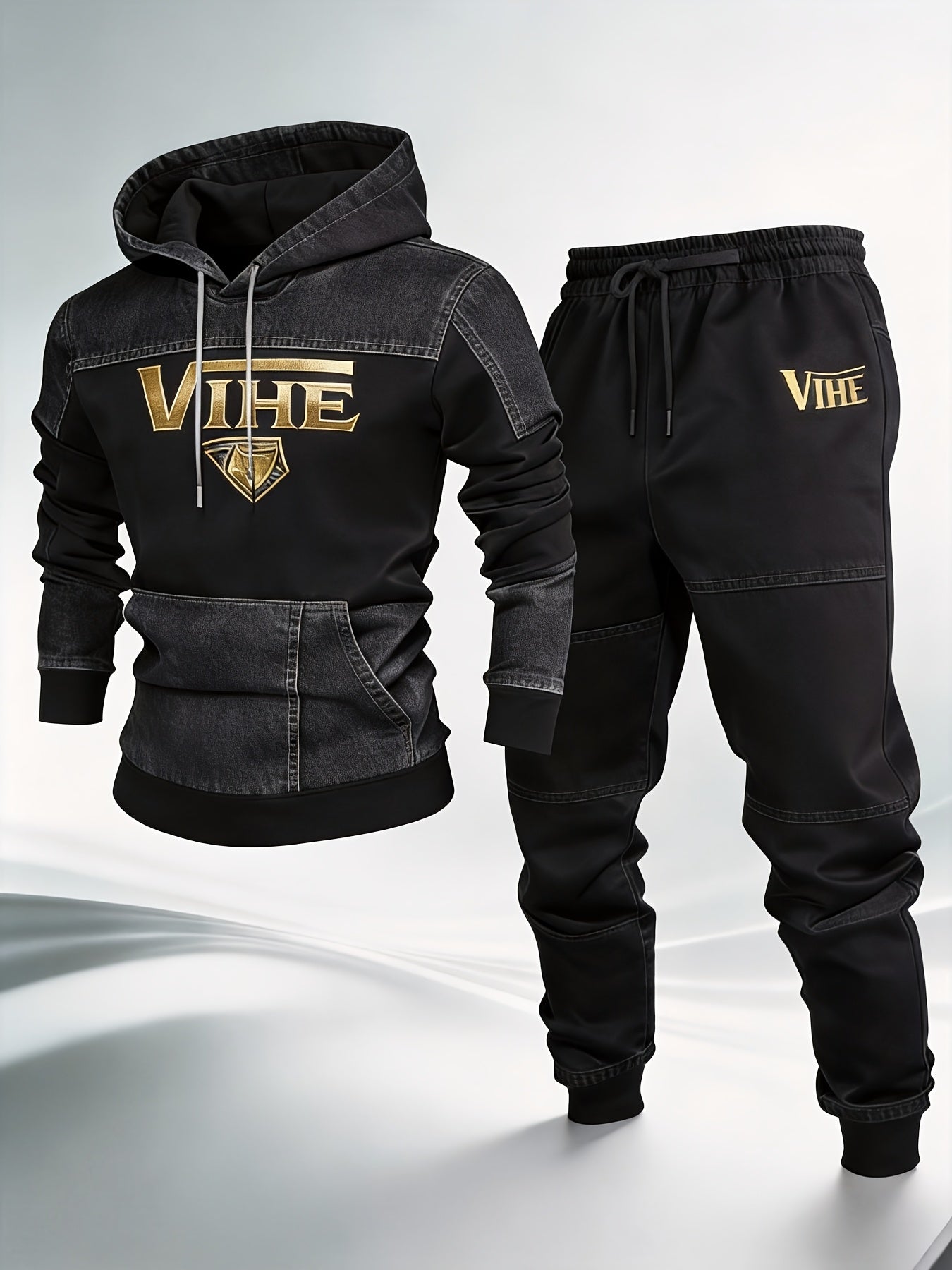 Men's Tracksuit Set - Graphic Print Style 37726437