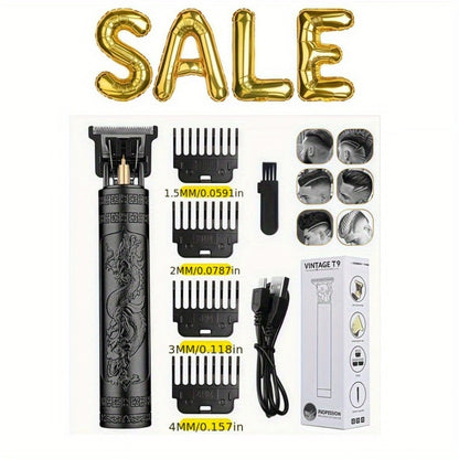 3-in-1 Hair Clipper Grooming Kit for Men — WEEME USB Rechargeable Cordless Beard Trimmer & Body Shaver Set, Home Barber Hair Cutting Kit, Gift for Boyfriend Father Husband