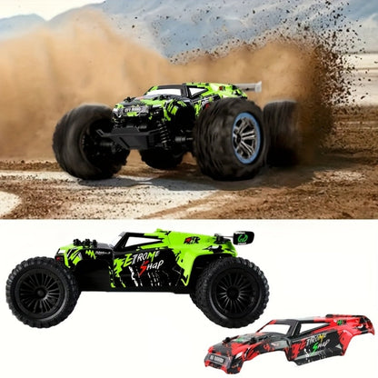 Alloy RC Truck for Kids 2.4GHz Off-Road Remote Control Car – All-Terrain Rechargeable Metal Body, Safe for Boys & Girls Ages 3 4 5 6 7, Best Birthday Easter Christmas Gift Toy