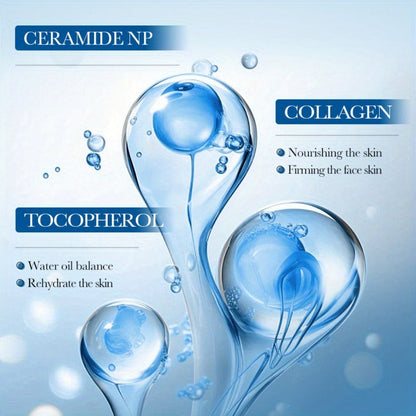 Collagen Serum Ampoule Essence 30pcs – Deep Hydration Firming Anti-Aging Face Serum, Lightweight Fast-Absorbing Skin Brightening Ampoules, Portable Single-Use Packaging, Perfect Skincare Gift Set
