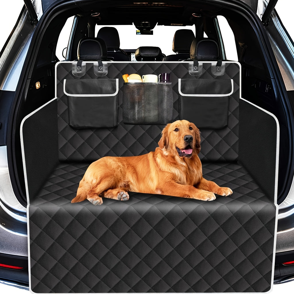 1pc Of Car Trunk Mat with Storage Bag, Anti Slip Bottom Pet Cargo Pad, Anti Slip Vehicle Trunk Protection Pad