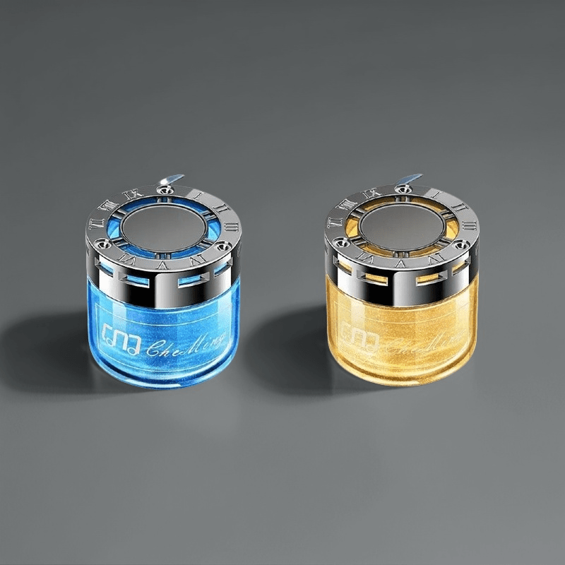 2pcs Set Scented Car Air Freshener - Long-Lasting Solid Perfume for Men & Women, Perfect for Vehicle Interiors, Home Room Decor, House Decor