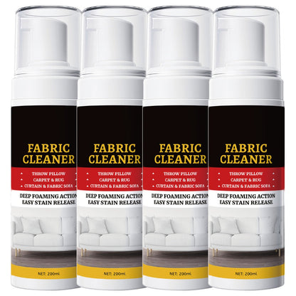 Upholstery Cleaner Spray Multi-Fabric Stain Remover 6.76oz Spot Cleaner for Couch Sofa Rug Carpet Clothes Car Seat Mattress Laundry Multi-Purpose Fabric Cleaner for Home and Car 1 2 3 4 5 Pack