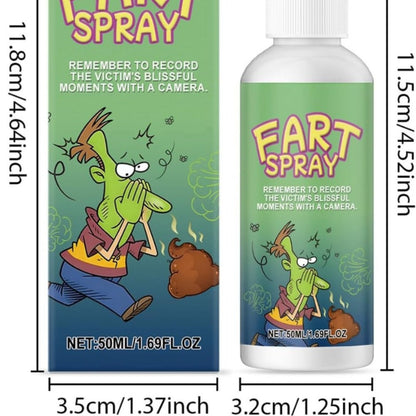 Fart Spray Prank Toy – Realistic Stink Bomb Odor Gag Gift for Adults & Kids, Hilarious Party Joke Prop for April Fools Day, Halloween & Birthday Pranks