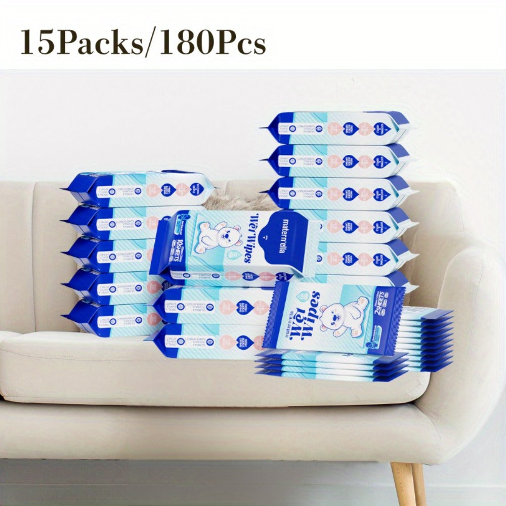 Flushable Wet Wipes with Probiotics – Plant-Based Fibers, Fragrance Free, Sewer Safe, Soft & Thick Disposable Butt Wipes for Adults, Incontinence & Personal Care (1/3/5/6/8/9/15 Packs)
