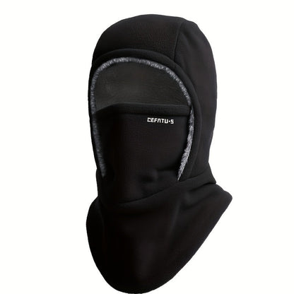 Winter Balaclava Hat with Neck Mask & Ear Protection – Windproof Face-Fit Knit Ski Mask for Men & Women, Thermal Head Cover for Cycling, Running, Skiing, Fishing & Outdoor Work (6 Colors)