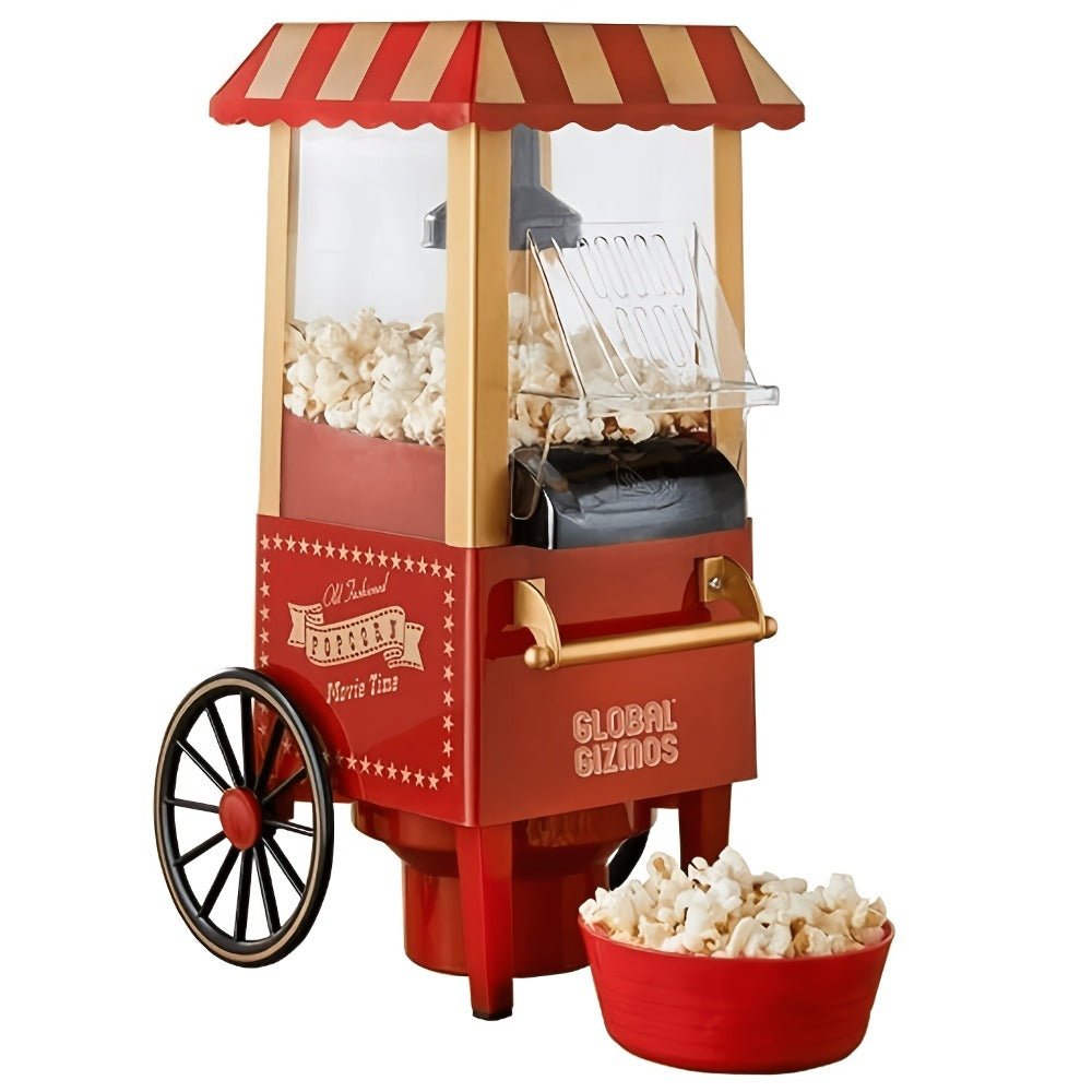 Air Popper Popcorn Maker 1400W – Hot Air Popcorn Machine, Oil-Free & Healthy, Easy to Clean, Best Popcorn Popper for Movie Night, Parties & Kids Birthday