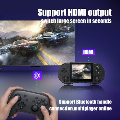 Anbernic RG353P Handheld Game Console Dual OS Android 11 Linux SNES Style 3.5-Inch IPS HDMI Retro Emulator 3500mAh 2GB RAM Wi-Fi Bluetooth