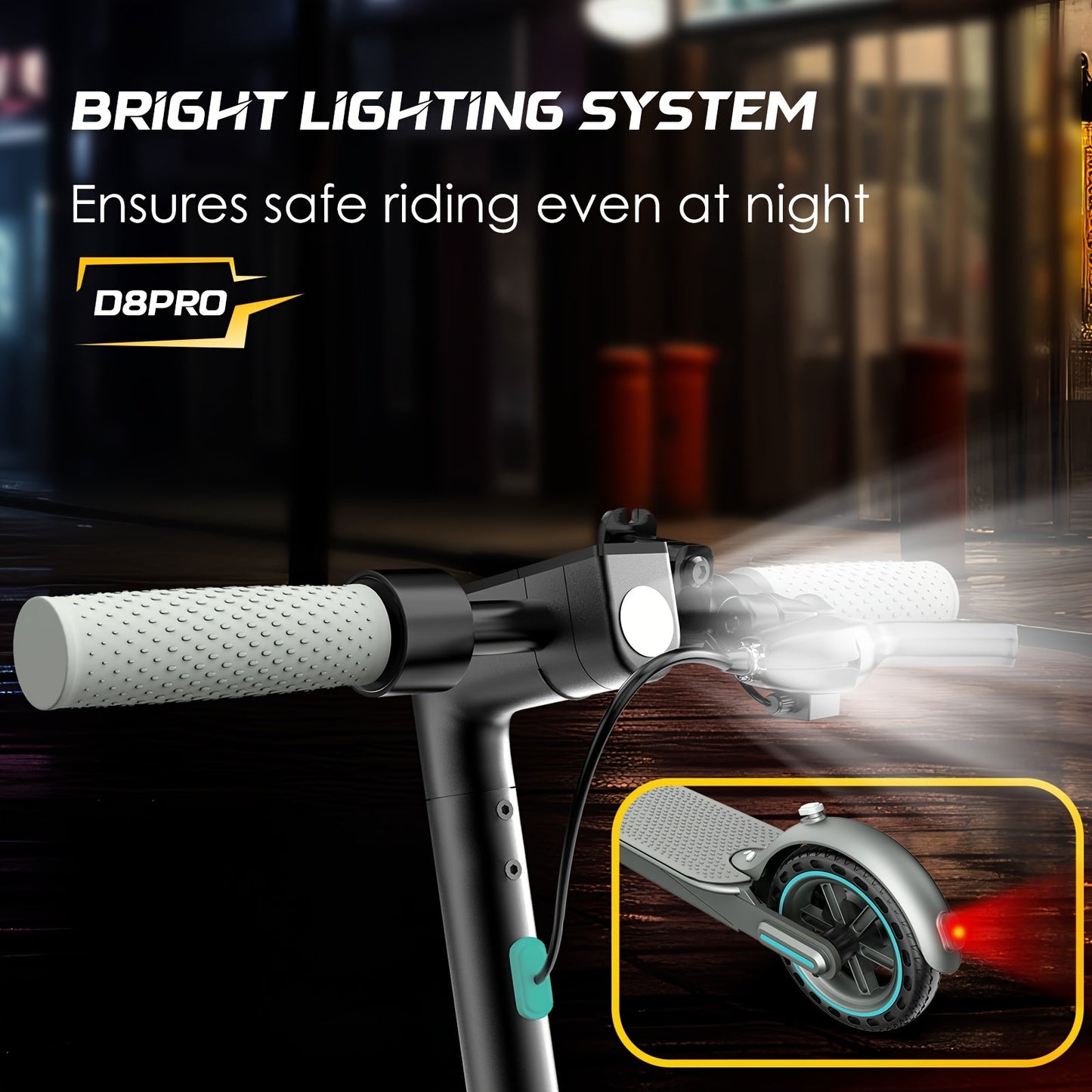Electric Scooter 350W Foldable Commuter E-Scooter with 8.5'' Solid Tire, LED Display, Dual Brake, 15-20KM Range for Adults Men Women