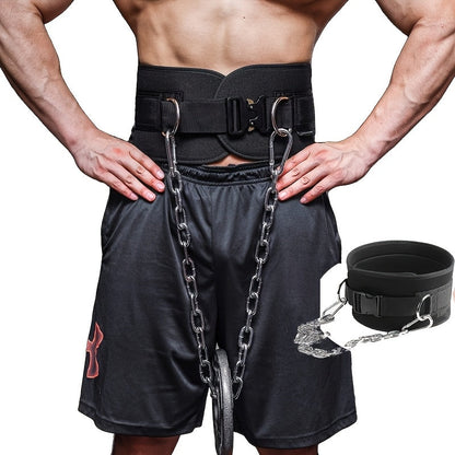 Dip Belt with Chain for Pull Ups & Weighted Dips – Heavy Duty Weightlifting Belt for Squats, CrossFit & Strength Training, Unisex Gym Equipment