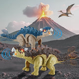 Brown + Blue Ankylosaurus
