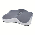 1pc of Ergonomic Memory Foam Cushion for Coccyx Support - Designed for Office Chairs, Washable, And Provides Comfort for Wheelchairs And Car Seats with a Soft Seat Pad