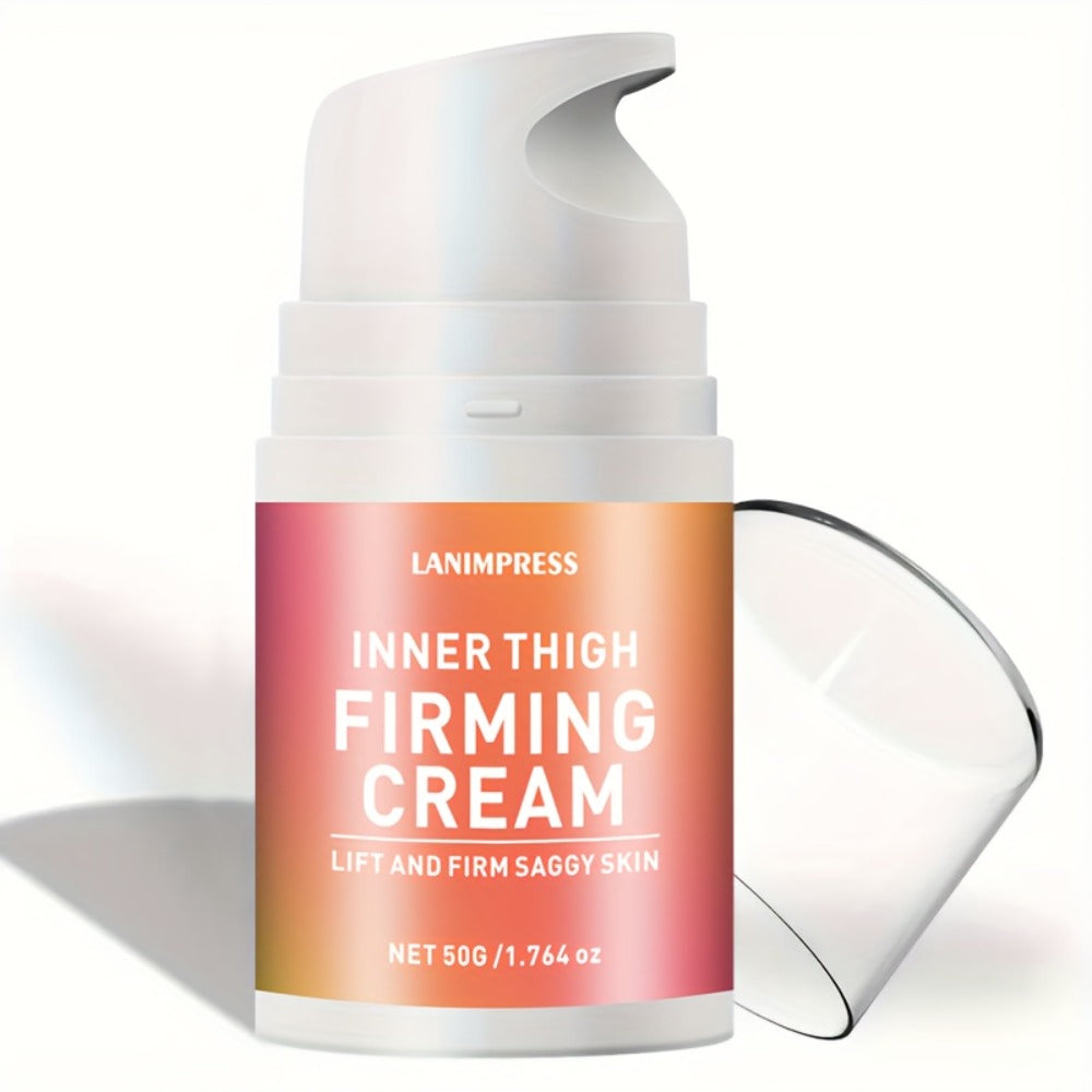 Skin Tightening Firming Cream for Inner Thighs & Body – Caffeine, Hyaluronic Acid, Shea Butter & Vitamin E Body Contouring Lotion for Thigh, Butt, Belly & Arms, Unisex All Skin Types 7.76oz