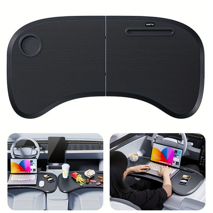 Foldable Car Laptop Desk, Lightweight Portable Tray-Style Multi-Functional Stand, Foldable Dining Table, Car Laptop Work Surface