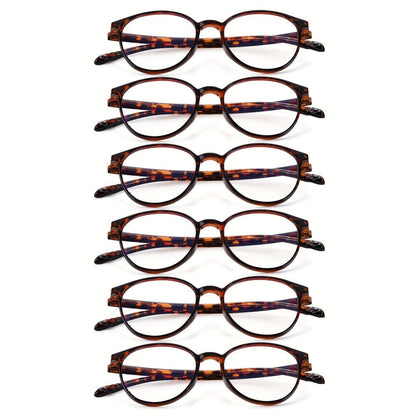 Rimless Reading Glasses for Women 3 Pack - Blue Light Blocking Lightweight Metal Frameless Readers with Anti Eyestrain Lenses, Multiple Colors and Magnifications 1.0X to 4.0X