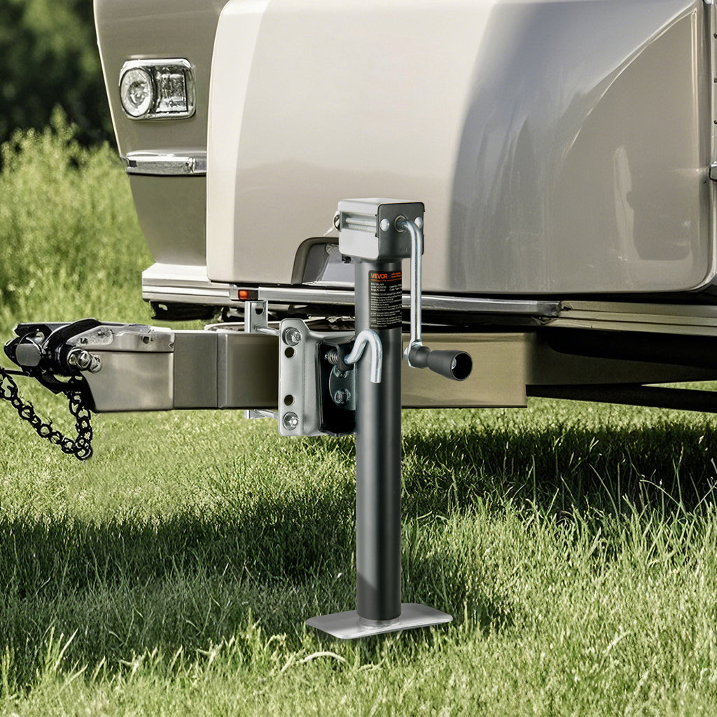 Trailer Jack Bolt-on Trailer Tongue Jack 2000/2500 lbs Dynamic Load 10" Travel