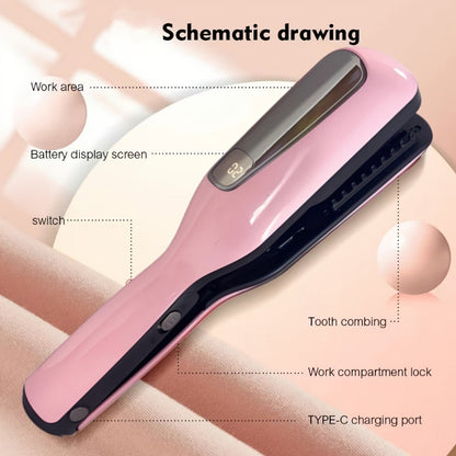 Split End Trimmer for Women — Professional Portable Hair Cutting Tool for Removing Split Ends & Damaged Hair Repair, Works on All Hair Types, Salon-Quality At-Home Hair Care Device