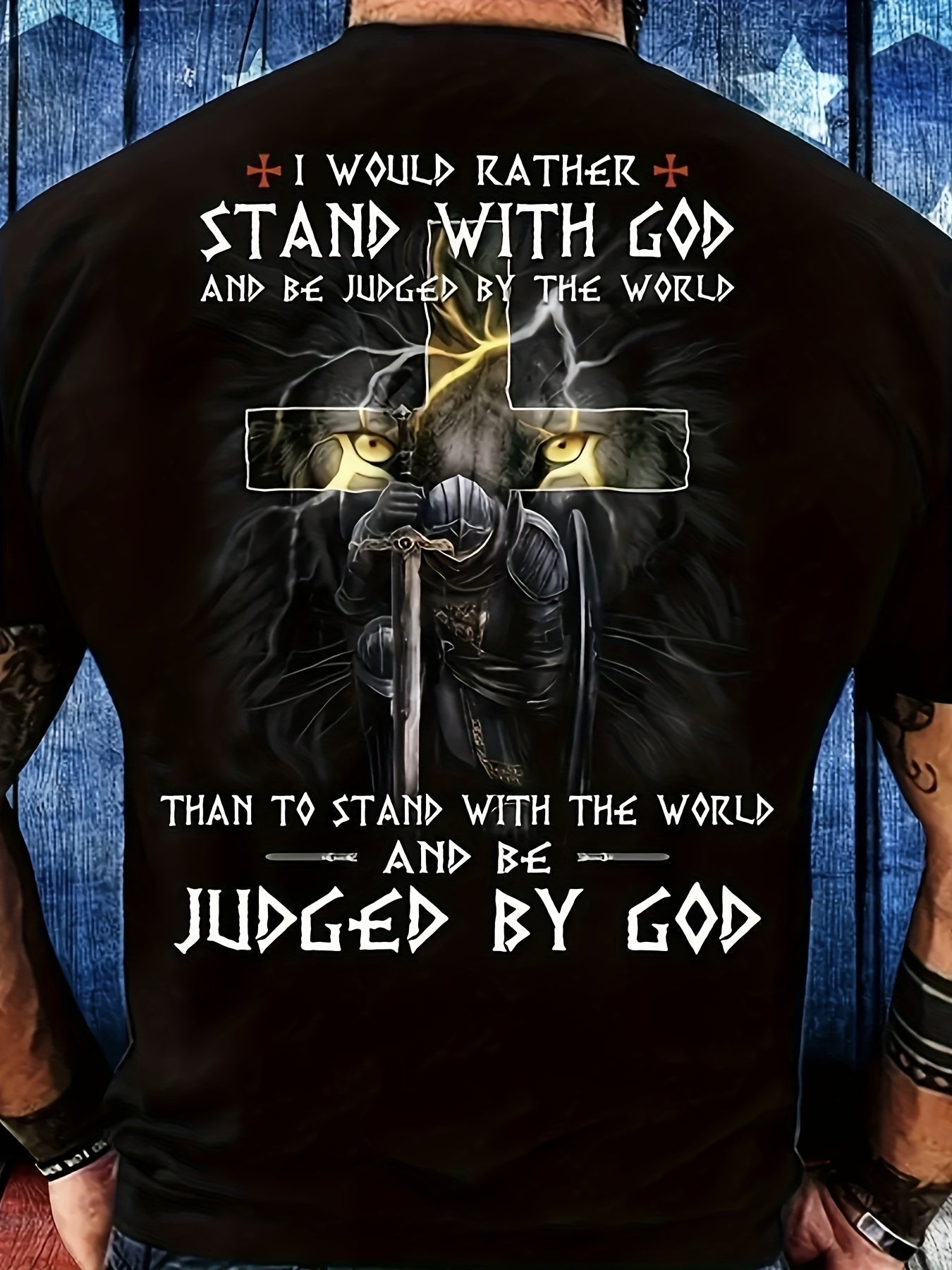 Men's Graphic T-Shirt - Crew Neck Short Sleeve Modern Style