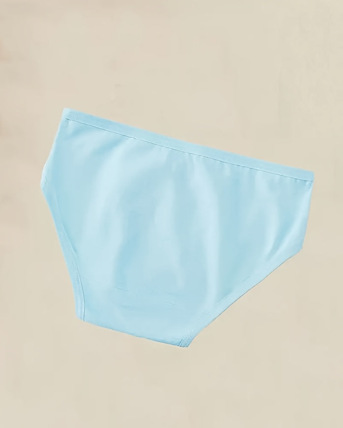 Girls' Cotton Briefs - Assorted Cute Cartoon Prints