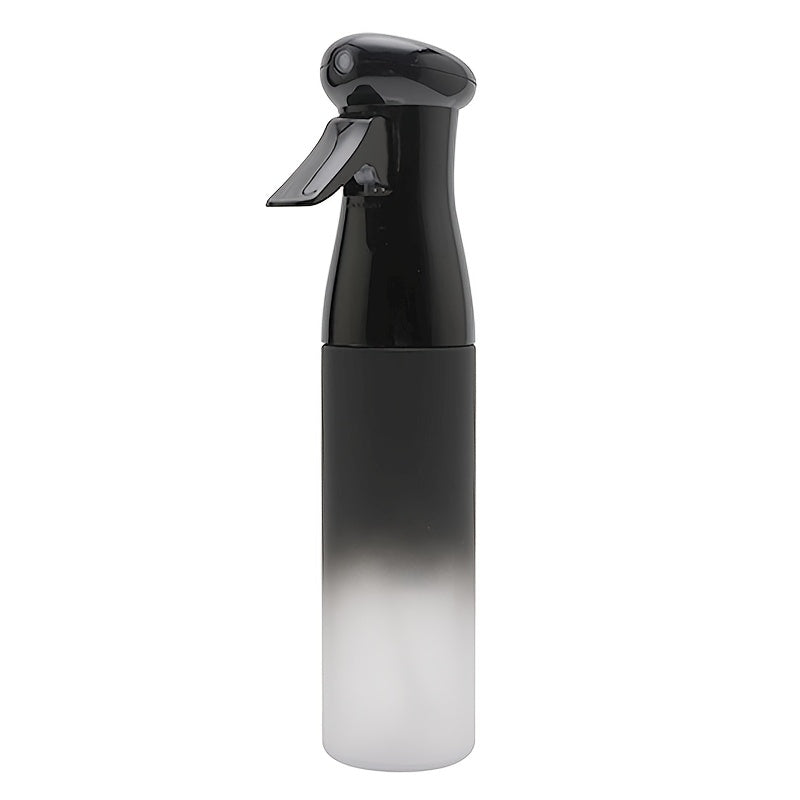 Fine Mist Spray Bottle 300ml Frosted Anti-Slip BPA Free Barber Hair Spray Water Bottle for Curly Hair Styling Salon Skincare Plant Misting Gardening Gradient Color Professional Spray Bottle