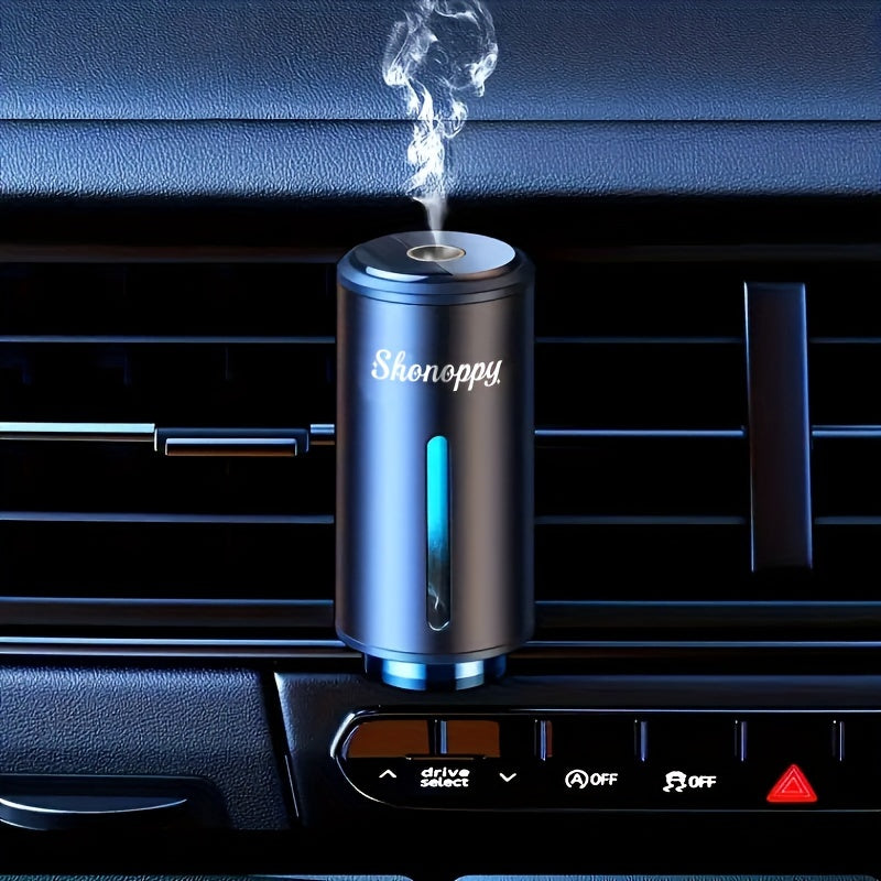 (Accessory 3/10/20 Bottles 0.34oz Essential Oils Sold Separately)Smart Car Air Freshener Aroma Diffuser with 3/6/10/20pcs Essential Oils, Premium Quality, Compact Design, for Car Experience