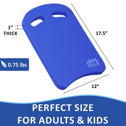 Swimming Kickboard for Adults & Kids – Lightweight EVA Foam Swim Board for Kicking Drills & Stroke Training | Phthalate-Free, Durable & One Size Fits All | 7 Colors Available